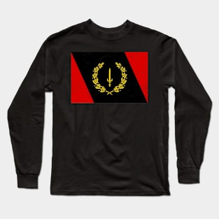 Black American Heritage Flag 1967 African American Long Sleeve T-Shirt